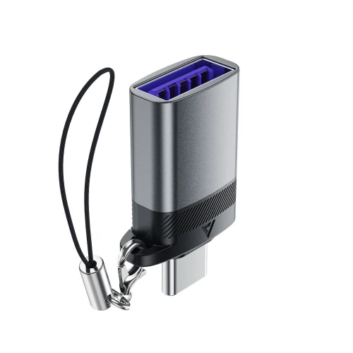 Перехідник Acefast digital display J7 USB to Type-C