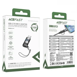 Перехідник Acefast digital display J9 Type-C to Type-C