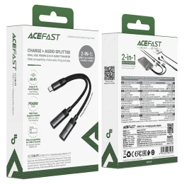 Перехідник Acefast J14 Type-C 2in1