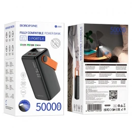 Power Bank Borofone BJ66A 50000mAh PD 22.5W 2USB + USB-C