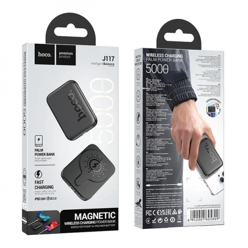 Power Bank Hoco J117A 10000mAh PD/QC 20W USB-C with MagSafe