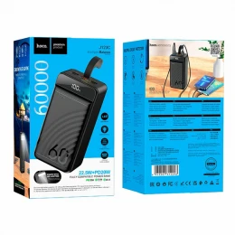 Power Bank Hoco J123C 60000mAh 22.5W 2USB + USB-C