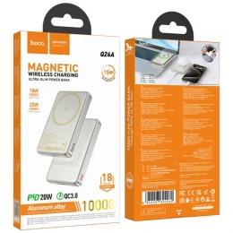 Power Bank Hoco Q26A 10000mAh PD/QC 20W USB-C 3in1 MagSafe