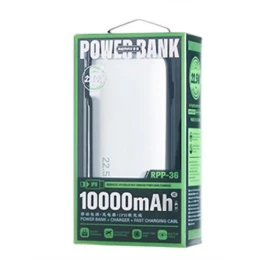 Power Bank Remax RPP-36 10000mAh USB+USB-C