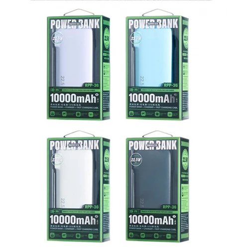 Power Bank Remax RPP-36 10000mAh USB+USB-C