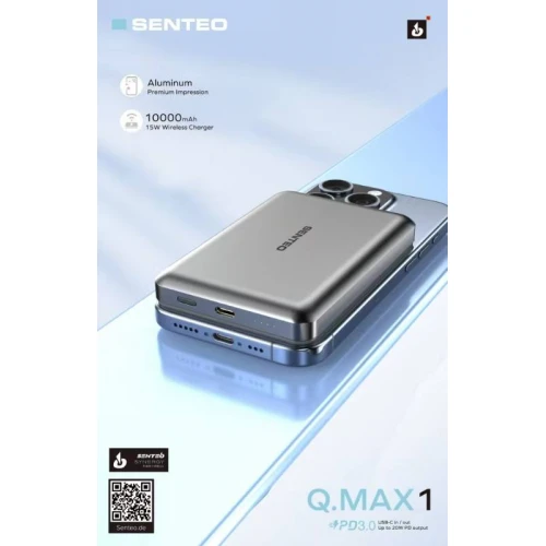 Power Bank SENTEO Q.MAX 1 10000mAh 15W MagSafe