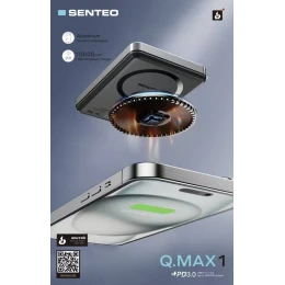 Power Bank SENTEO Q.MAX 1 10000mAh 15W MagSafe