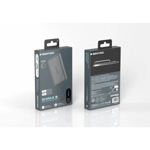 Power Bank SENTEO Q.MAX 3 10000mAh 15W MagSafe