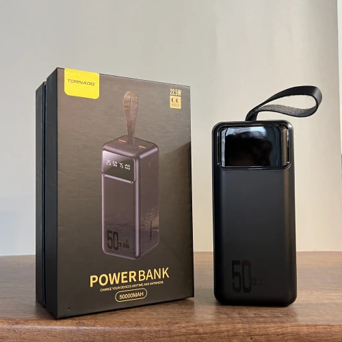 Power Bank Tornado PB-A5 50000mAh PD/QC 22.5W 2USB + USB-C
