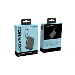 Power Bank Tornado PB20 10000mAh 22.5W USB+USB-C