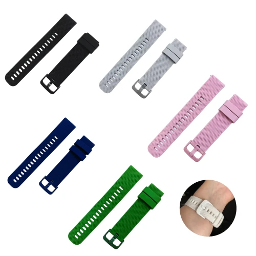 Ремінець Silicone Watch Strap Raw/Plaid Style Universal 20mm