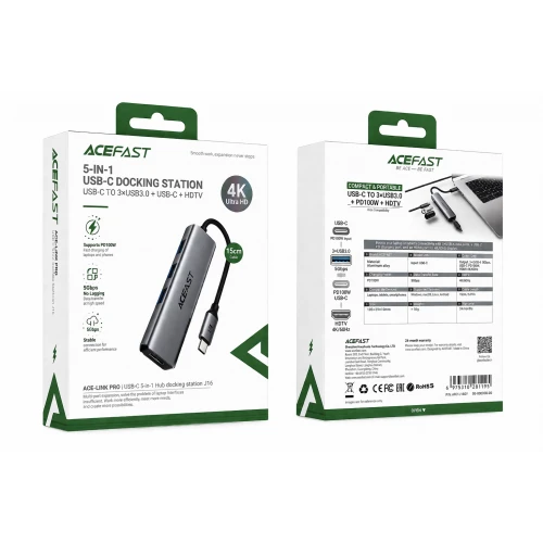 USB HUB Acefast 5in1 adapter J16