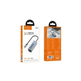 USB HUB Hoco 4in1 adapter HB1C Type-C to 4xUSB3.0