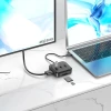 USB HUB Hoco HB38 Type-C to HDTV + SD / TF + USB-A3.0 + 2 × USB-A2.0 + Type-C
