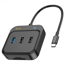 USB HUB Hoco HB38 Type-C to HDTV + SD / TF + USB-A3.0 + 2 × USB-A2.0 + Type-C