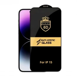 Захисне скло 6D OG Crown for Apple for iPhone 15 / iPhone 16 (без упаковки)