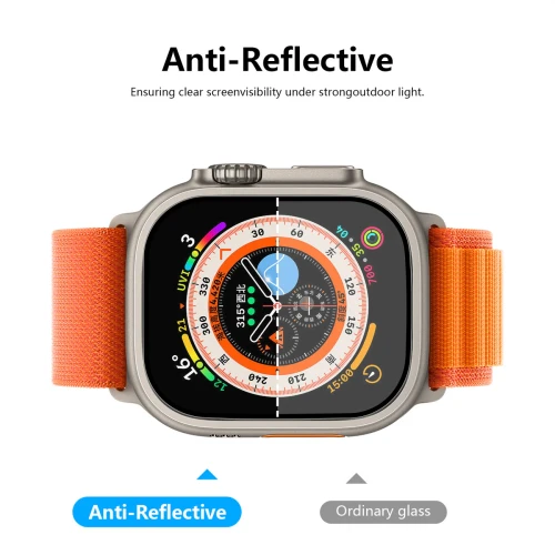 Захисне скло CASETORI Sample AR Antireflective for Apple Watch Ultra | Ultra 2 49mm (в упаковці)