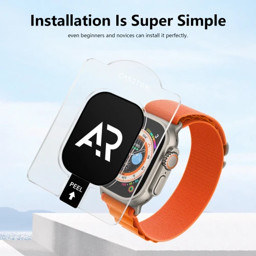 Захисне скло CASETORI Sample AR Antireflective for Apple Watch Ultra | Ultra 2 49mm (в упаковці)