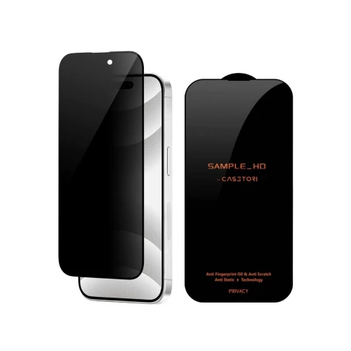 Захисне скло CASETORI Sample HD Privacy for Apple for iPhone 13 |13 Pro | 14 (в упаковці)