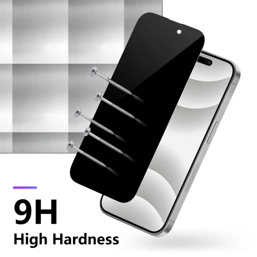 Захисне скло CASETORI Sample HD Privacy for Apple for iPhone 14 Pro (в упаковці)