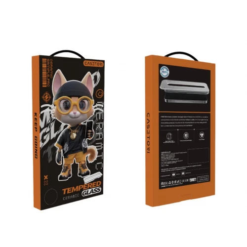 Захисне скло CASETORI Sample PRO Ceramic with applicator for Apple iPhone 16 Pro (в упаковці)