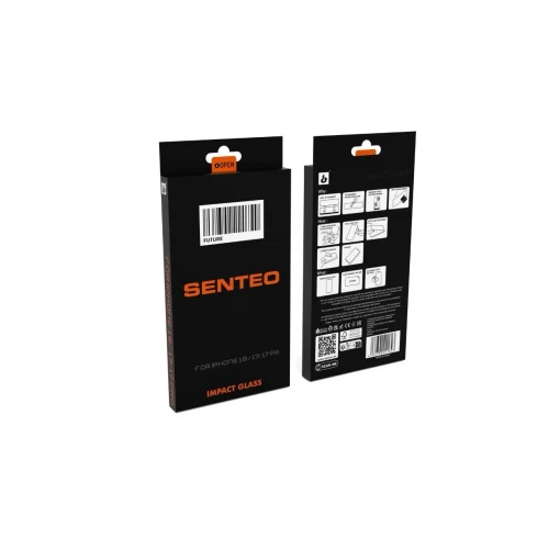 Захисне скло SENTEO 9H for Apple 16 pro Max | 17 pro Max Impact (в упаковці)