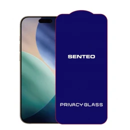 Захисне скло SENTEO 9H for Apple 16 pro Max | 17 pro Max Privacy (в упаковці)