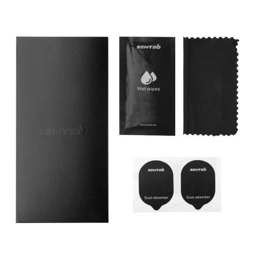 Захисне скло SENTEO 9H Shock Resistant for Apple iPhone 15 Pro (в упаковці)