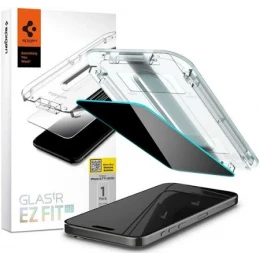 Захисне скло Spigen Privacy Glastr EZ FIT with applicator for Apple  iPhone 14 Pro (в упаковці)