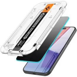 Захисне скло Spigen Privacy Glastr EZ FIT with applicator for iPhone 16 Pro | iPhone 17 (в упаковці)